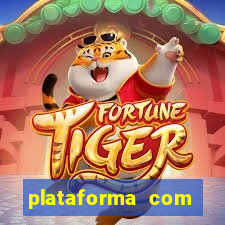 plataforma com conta demo fortune tiger